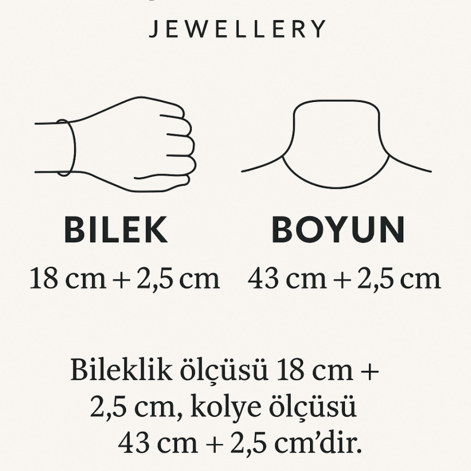 Yonca Model Siyah Taşlı Kolye – 925 Ayar Gümüş, 14K Altın Kaplama-13 mm
