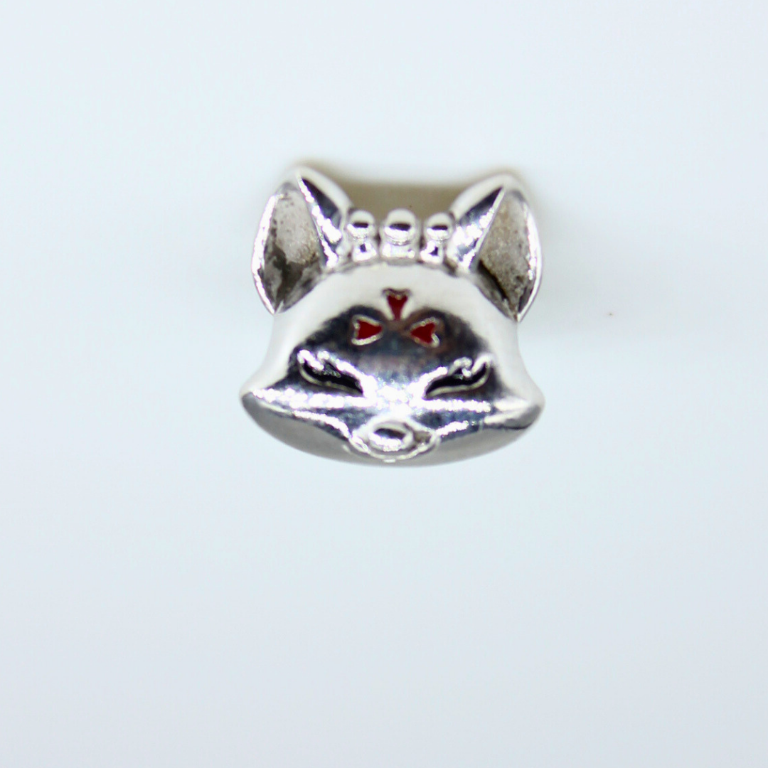 Kedi Yüzü Model 925 Ayar Gümüş Charm – Cute Animal Collection