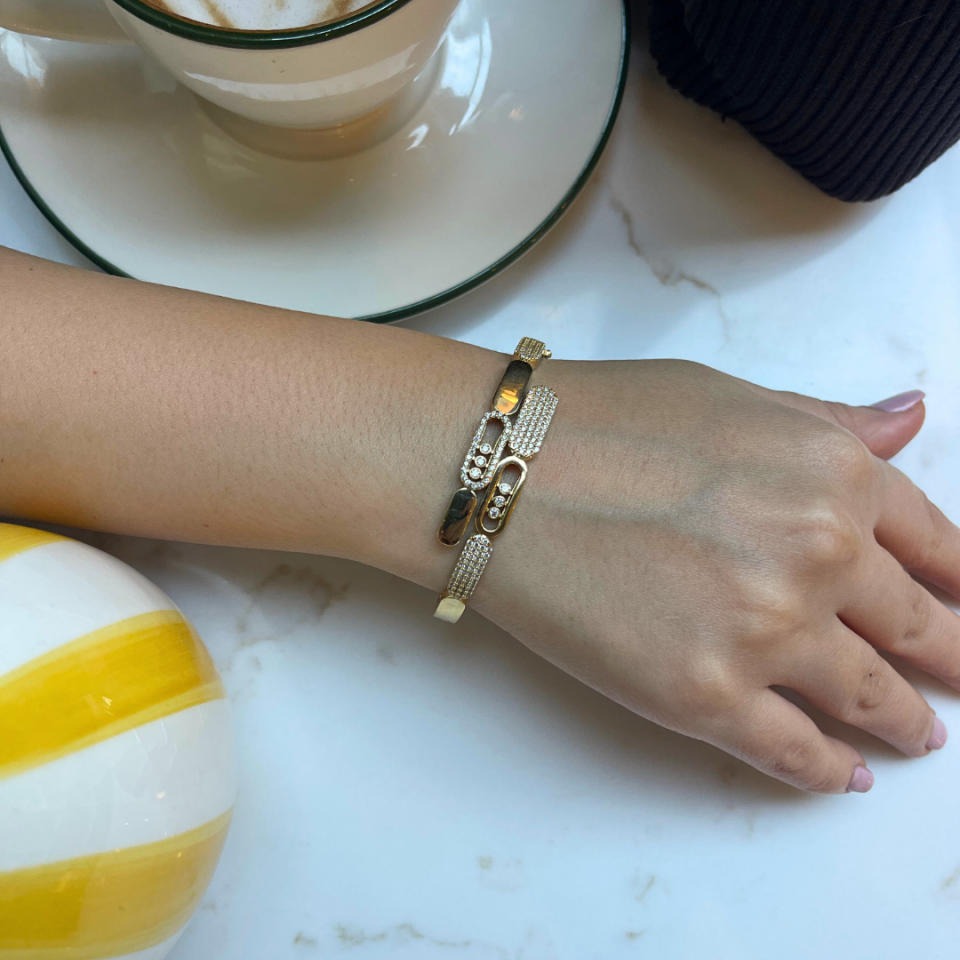 Luna Link Model 925 Ayar Gümüş Bileklik