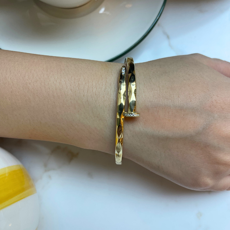 Aurora Twist Model 925 Ayar Gümüş Bileklik – Reflect Shine Collection