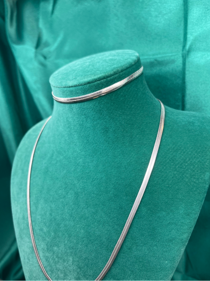 Ezme Model 925 Ayar Gümüş Kolye Seti – Kadın Silver Set